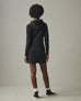 Women's Hoodie Dress - Black